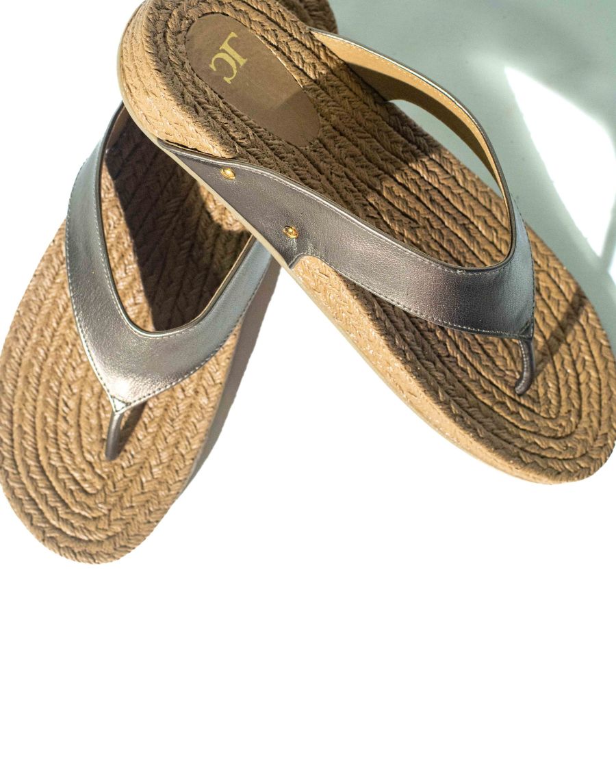 Flat Sandal - Zigma Shimmer