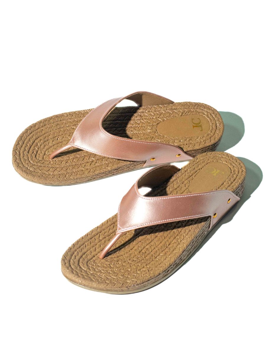 Flat Sandal - Zigma Shimmer