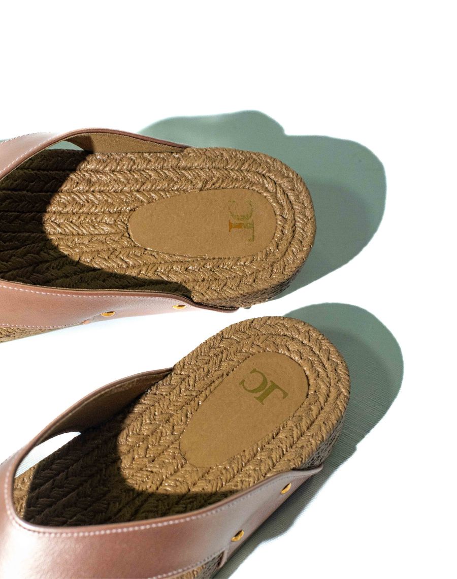 Flat Sandal - Zigma Shimmer