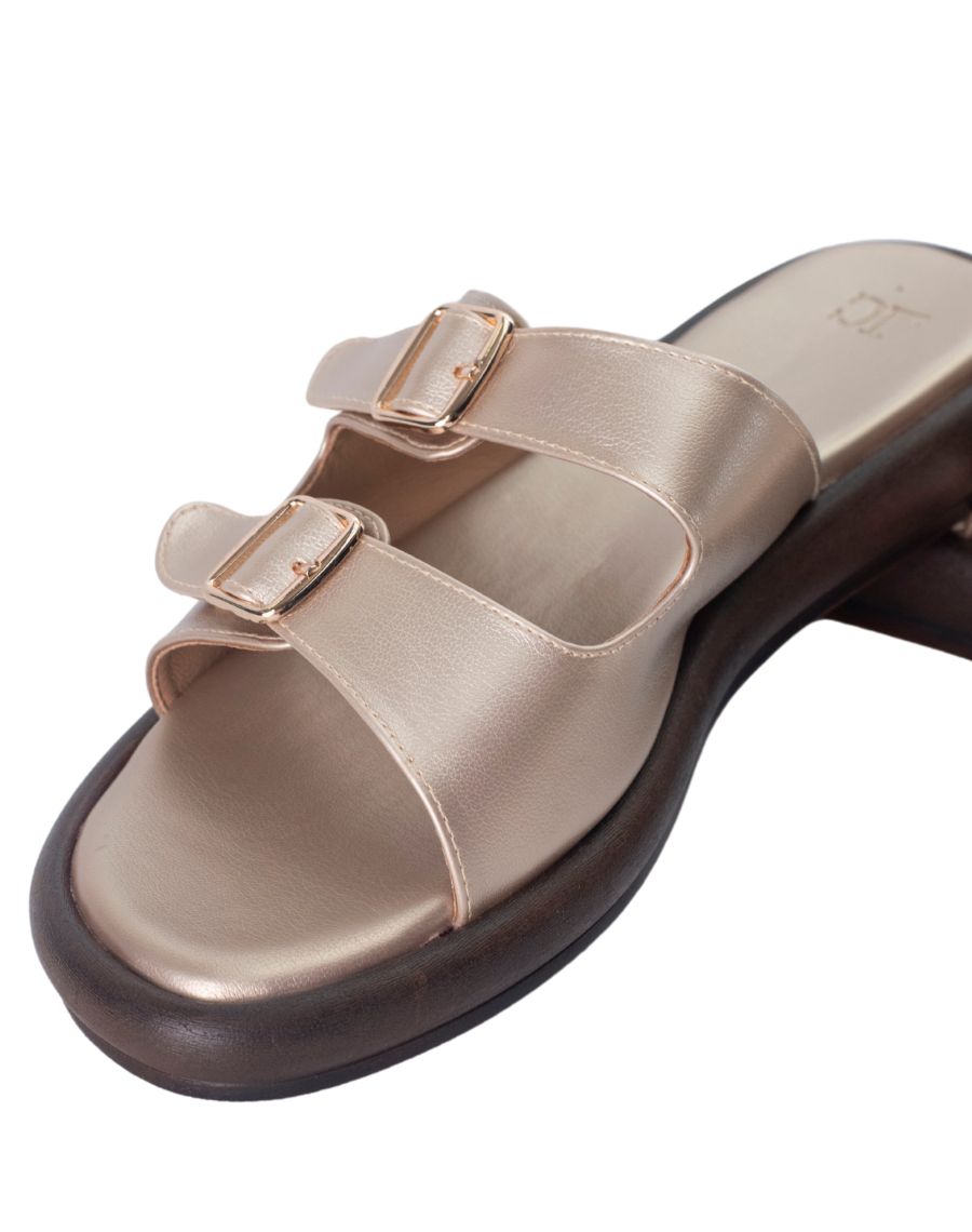 Flat sandal - Buckle 2 strap