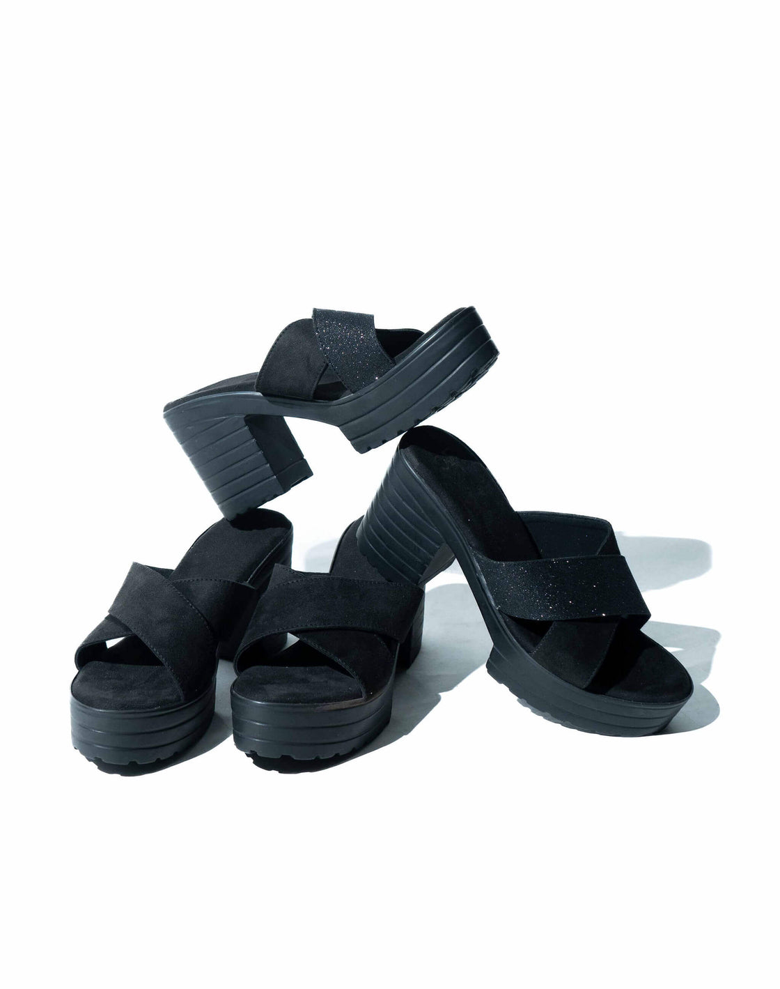 High Heel Sandal - Cross