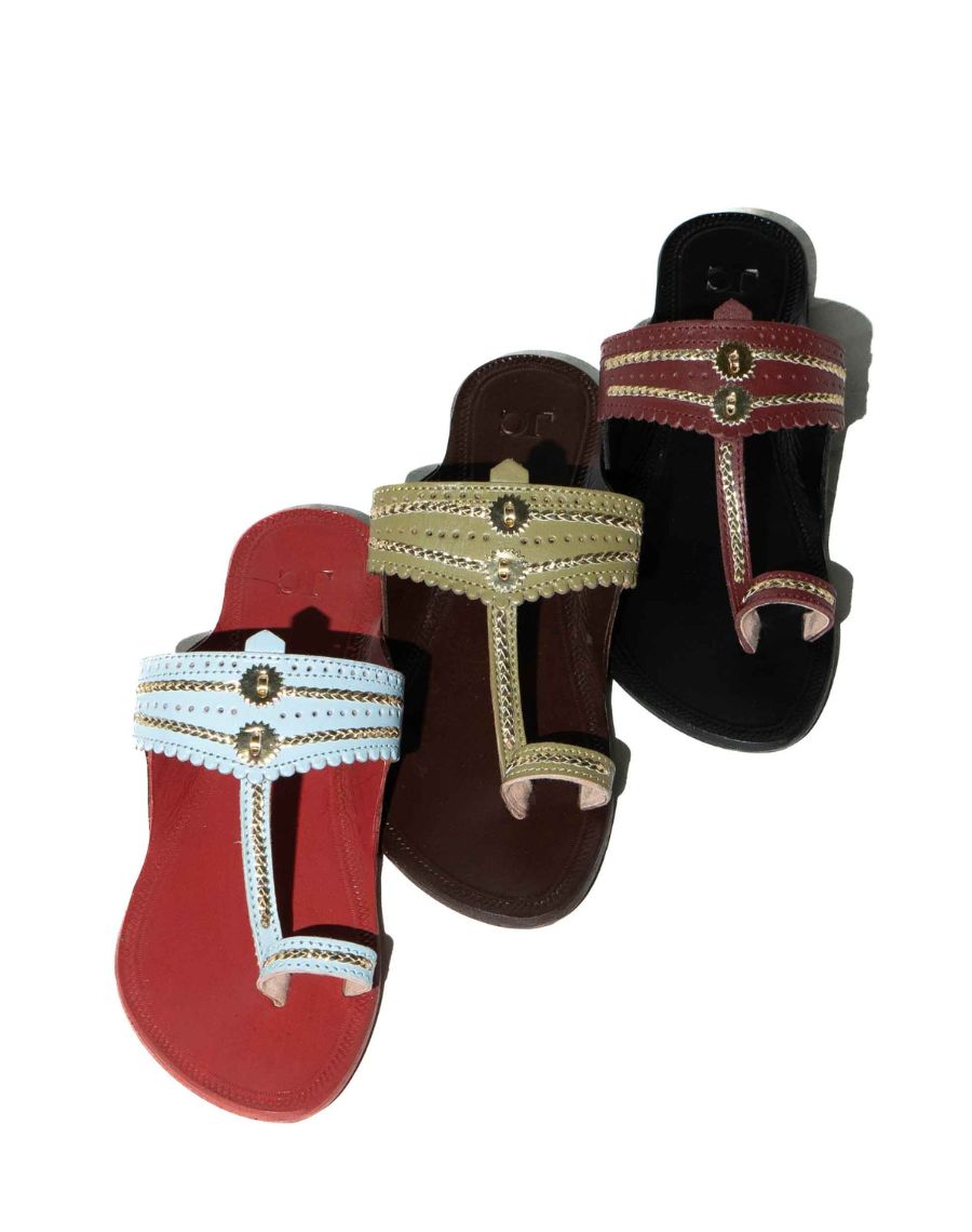 Kolhapuri Sandal - Flat