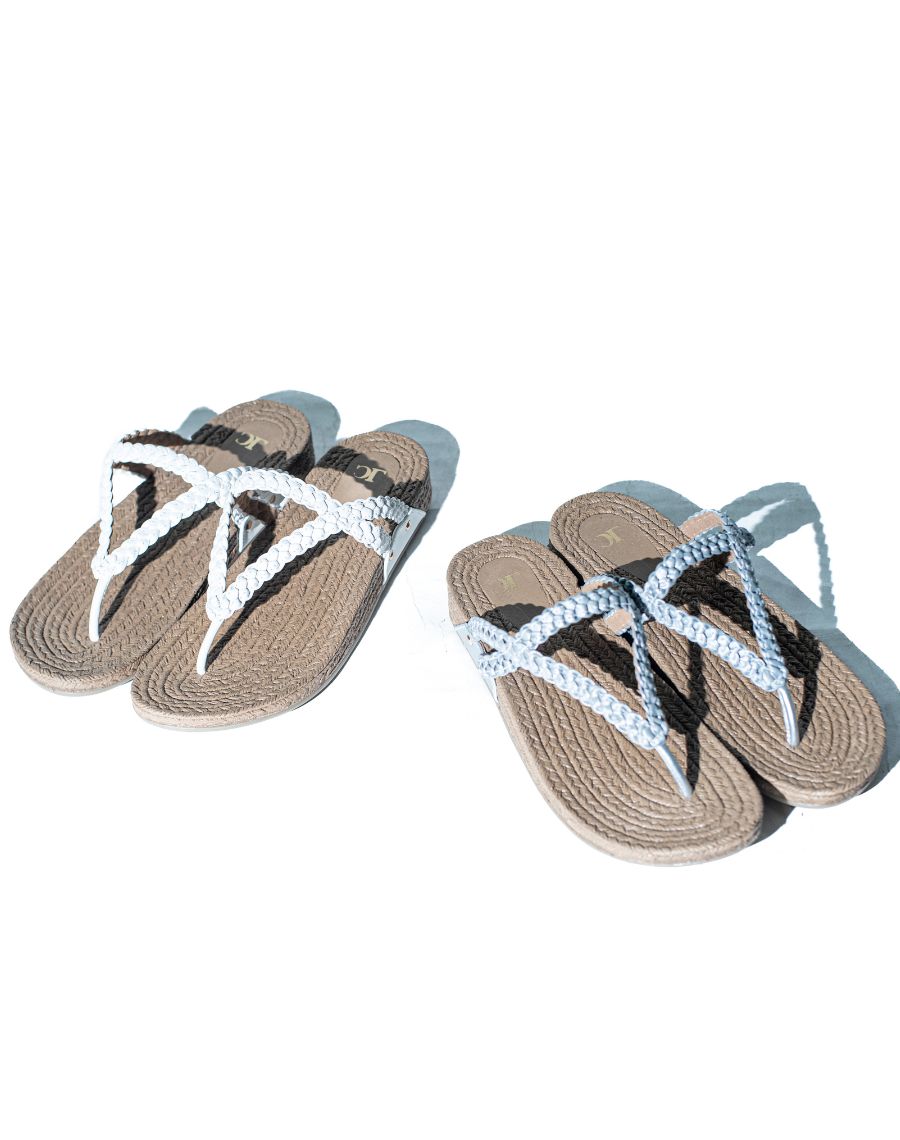 Flat Sandal - Platted