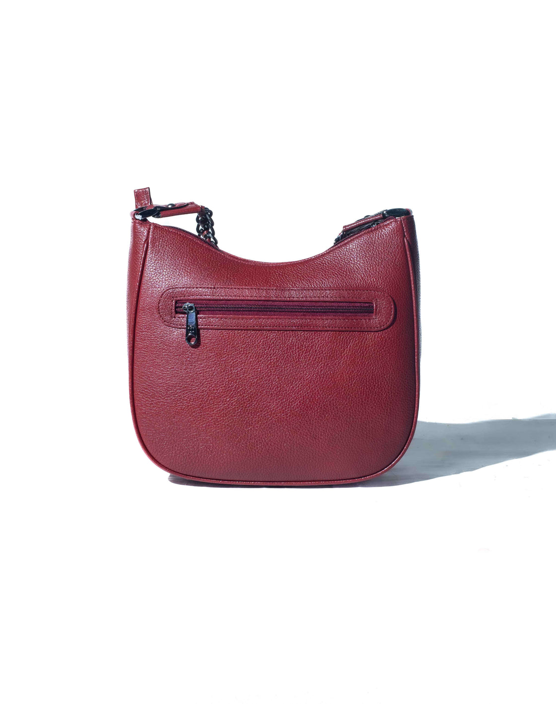 Structured shoulder bag