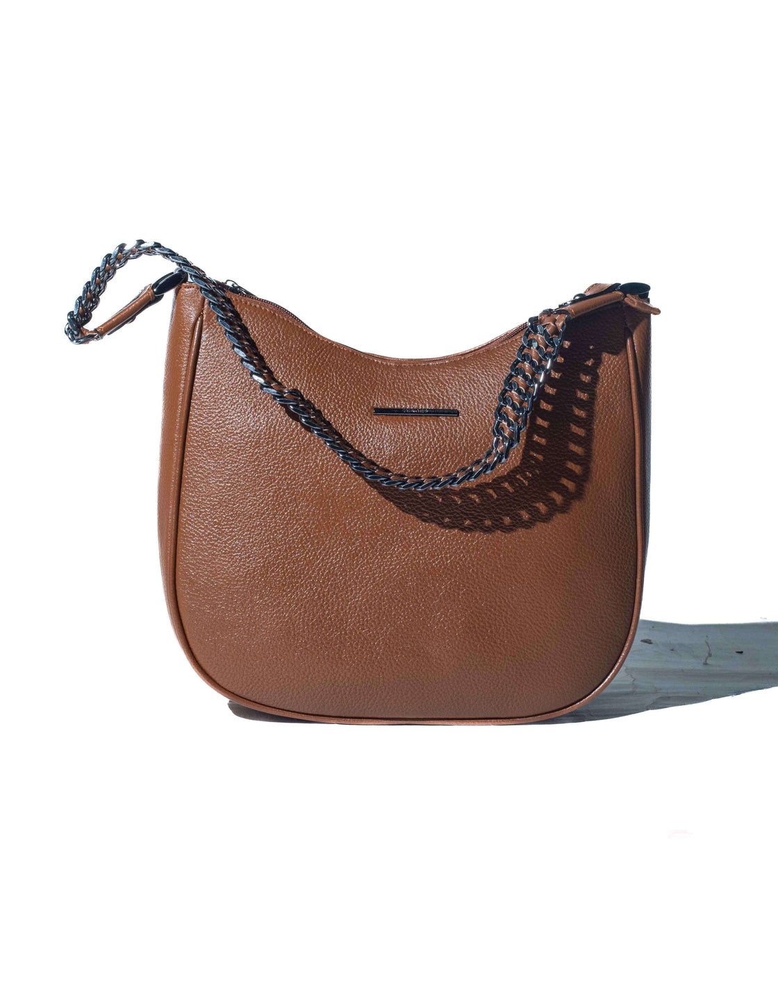 Structured shoulder bag